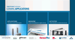 Desktop Screenshot of ceramic-applications.com